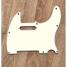 Pickguard 3 ply Parchment 8 vis pour Telecaster
