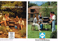 ADVERTISEMENT ADVERTISING 065 1992 CAMPING GAS les barbecues (2p)