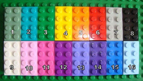 Lego detail briques - detail,