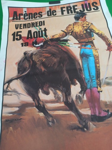 Affiche corrida vintage - affiche,