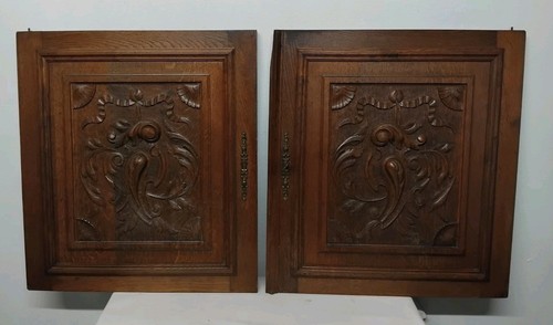 Paire anciennes portes en - d'anciennes,