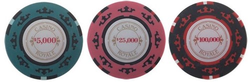 Jetons poker james bond - 3,