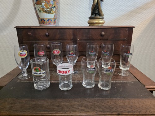 Lot verres publicitaires - verres,