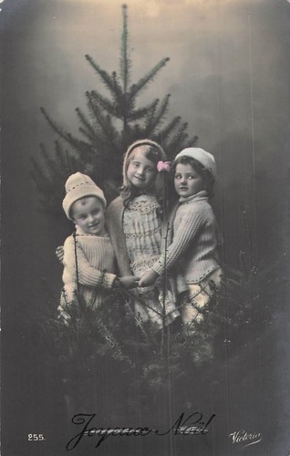 Noel enfants bonnet - noel,