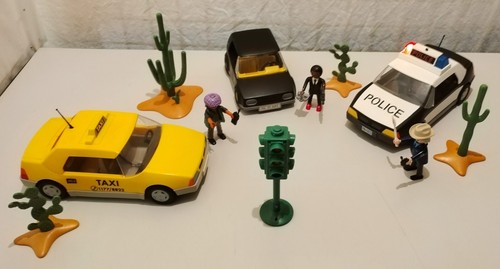 Lot playmobil men black - men, in