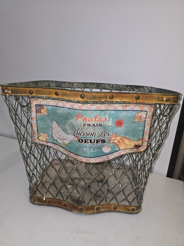 Panier œufs fer - panier, À