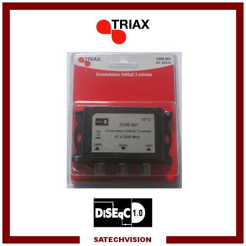 Commutateur diseqc triax - diseqc,