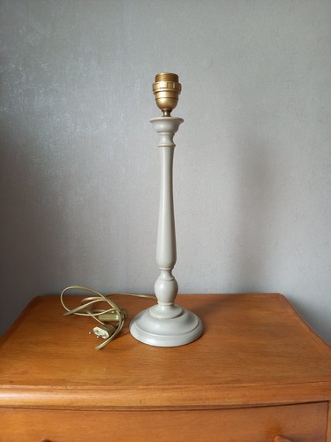 Lampe pierre en - v., bois