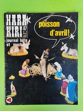 HARA KIRI MENSUEL N°87 1968 COMPLET POSTER EXCELLENT ETAT