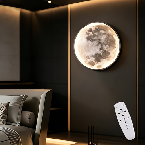 Lampe murale lune - lampe,