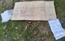 Old model boat plan LA BOUNTY 1/100th collection 
