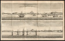 Carte ancienne. Vue de la