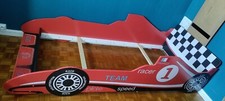 Lit Pour Enfant Voiture de course Rouge