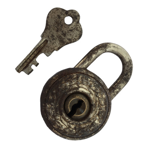 Serrure ancienne - , à
