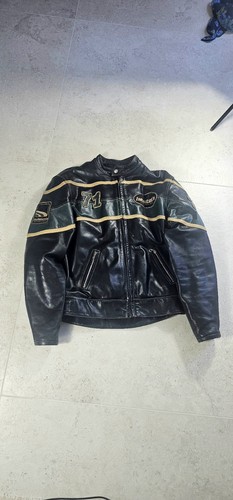 Blouson moto helstons cuir - moto,