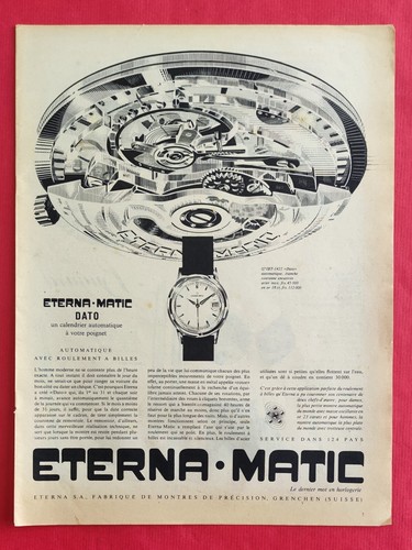 Publicité presse montre - de, presse: