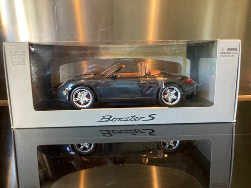 Porsche boxster grey - grey, 1/18