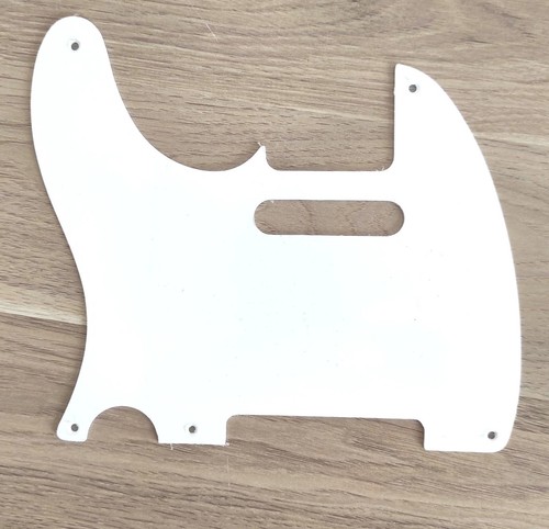 Pickguard blanc gaucher fin - pickguard,