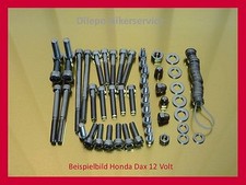 Screw Set Screws Stainless Steel Screws Motor for Honda Dax/Monkey 6 Volt