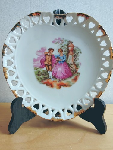Assiette décorative vintage - décorative,
