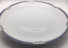 LIMOGES FRANCE PORCELAINE DE SOLOGNE LAVE VAISSELLE 11” PLATE & OVAL TRAY