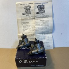 2 Moteurs Miniature Engine OS Max Pet 099 Boîte Mode Emploi