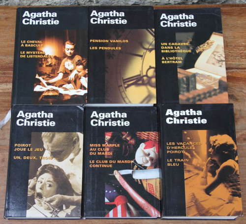 Agatha christie lot de 6 - agatha,