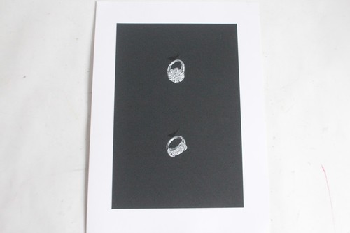 Ancien dessin original bagues - original,