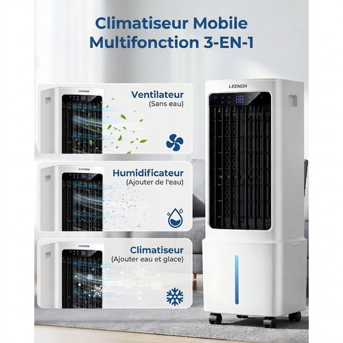Climatiseur mobile 3en1 - climatiseur,