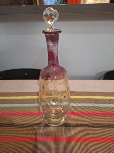 Carafe sur piedouche verre - sur,