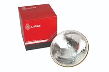JAGUAR LUCAS 7 INCH LE MANS HEADLIGHT HEADLAMP VERTICAL DIP PF700/LM