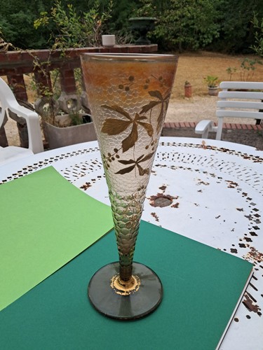 Legras grand vase cornet - grand,