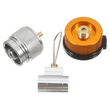  Adaptateur Recharge Gaz Camping Vanne À Portable Pour Poêle Extérieur