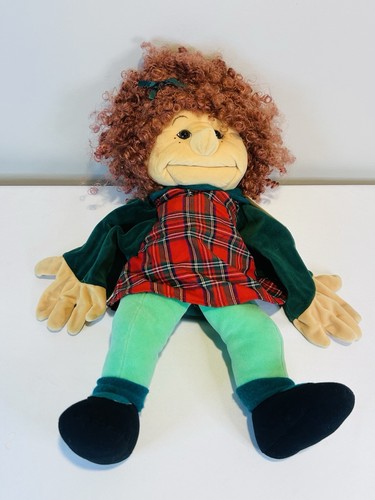 Folkmanis red curly hair - folkmanis, girl