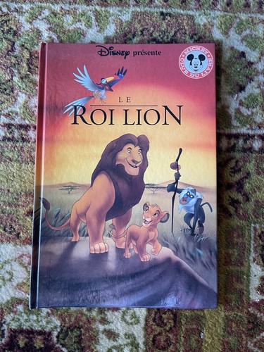 Livre roi lion - livre, disney