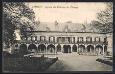 CPA Chimay, Facade du Château