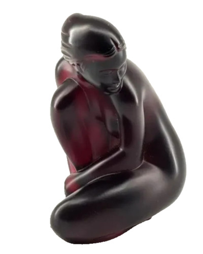 Statuette cristal lalique - cristal,