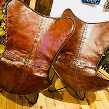 Fauteuil Relax En Cuir Antique