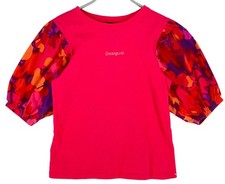 Desigual T-Shirt Fille Col