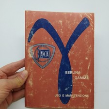 1976 Lancia Sedan Range Maintenance Use Booklet. Diffused Stains