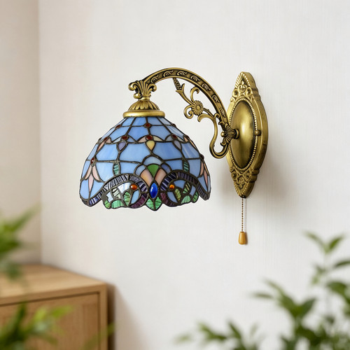 Tiffany style sconce - tiffany,