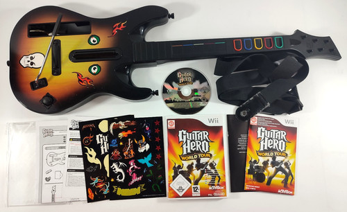 Jeu wii guitar hero - ,
