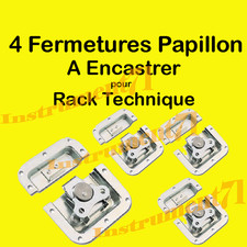 4 Fermetures Papillon à