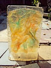 PIED DE LAMPE DÉCO EN RÉSINE TEINTÉE DESIGN   XXème siècle