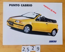 FIAT PUNTO CABRIO Prospectus