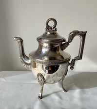 Théière métal argenté