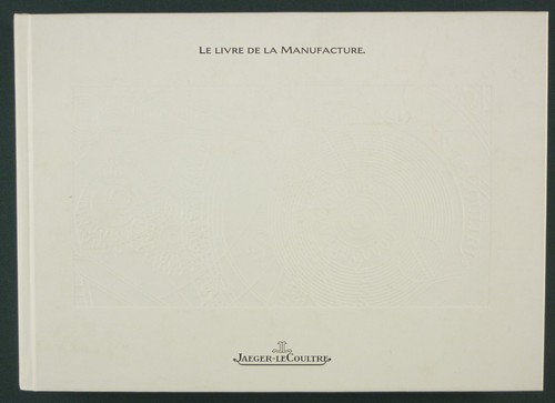Jaeger lecoultre livre de - jaeger-lecoultre, la