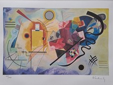 Signé Wassily Kandinsky -