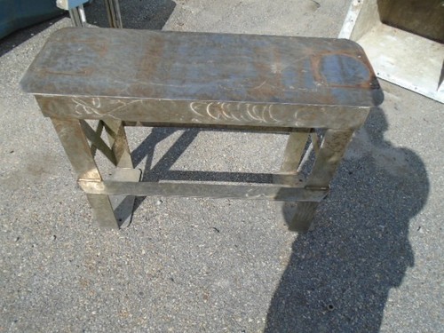 Used stainless steel center - used,