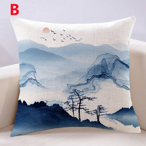 Peinture chinoise coussin - peinture,